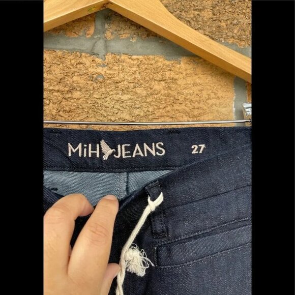 M.i.h Jeans Women's Blue Marrakesh High-rise Kick-flare Jeans 27 - Picture 7 of 15